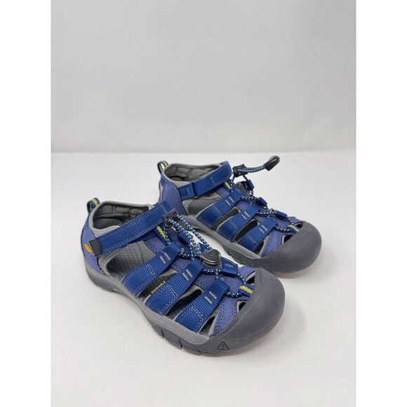 KEEN Newport H2 Kids Sandals Blue Closed Toe Water Hiking Trekking Outdoor US 4 - Picture 1 of 8